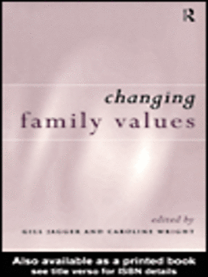 cover image of Changing Family Values